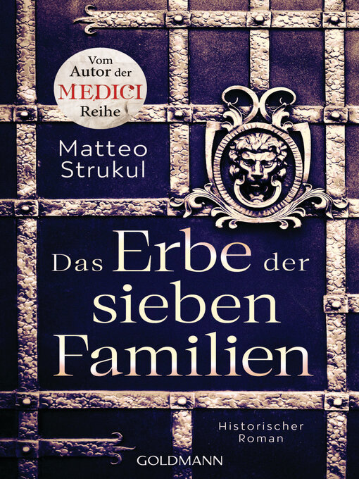 Titeldetails für Das Erbe der sieben Familien nach Matteo Strukul - Verfügbar